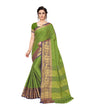 Green Coloured Poly Silk Jacquard Partywear saree | Leemboodi