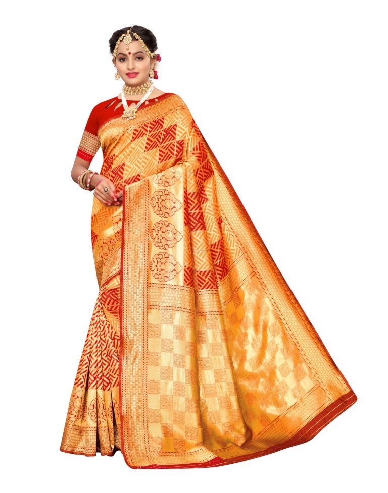 Red Silk Saree | Sudathi