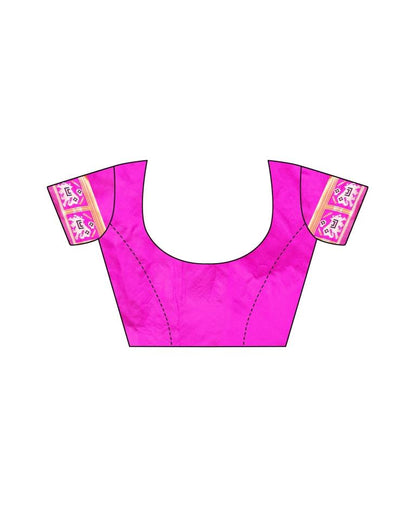 Navy Blue Coloured Poly Silk Jacquard Partywear saree | Leemboodi