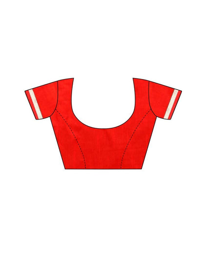 Black Printed Chiffon Saree