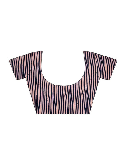 Pink Coloured Satin Printed Casual saree | Leemboodi