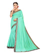 Green Coloured Cotton Silk Jacquard Partywear saree | Leemboodi