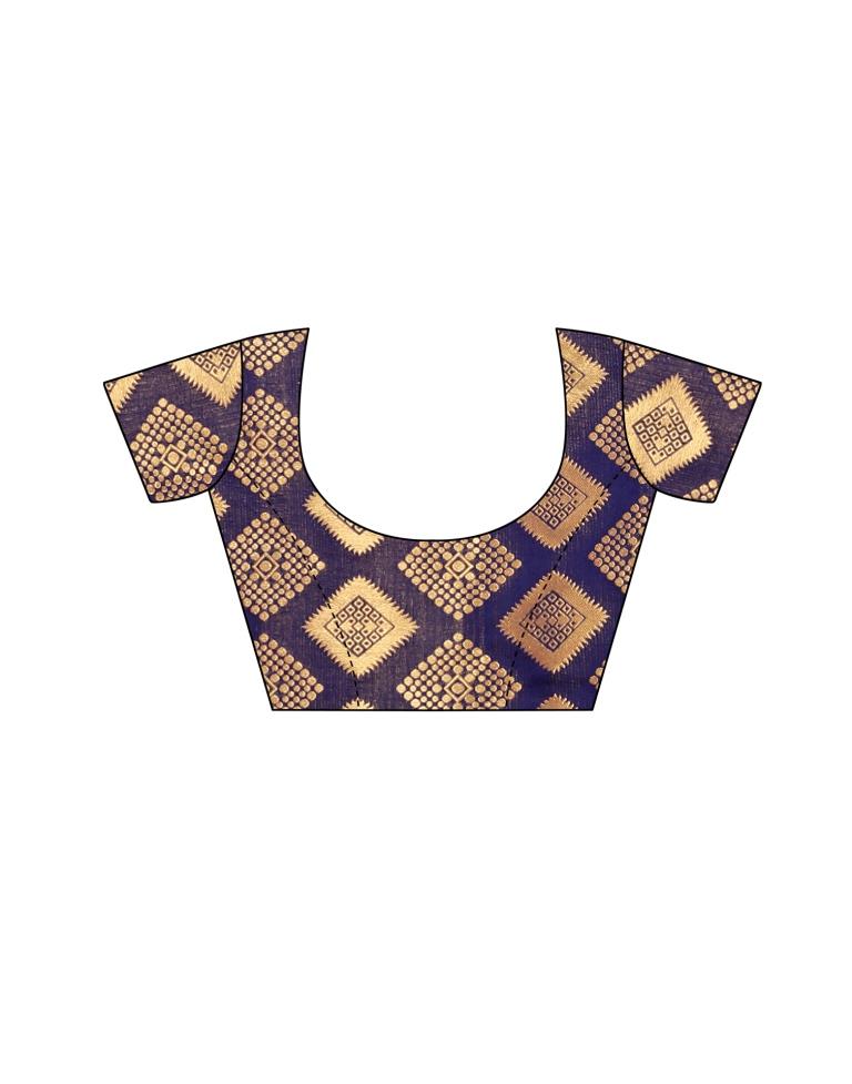 Green Coloured Cotton Silk Jacquard Partywear saree | Leemboodi