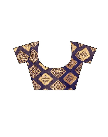 Green Coloured Cotton Silk Jacquard Partywear saree | Leemboodi