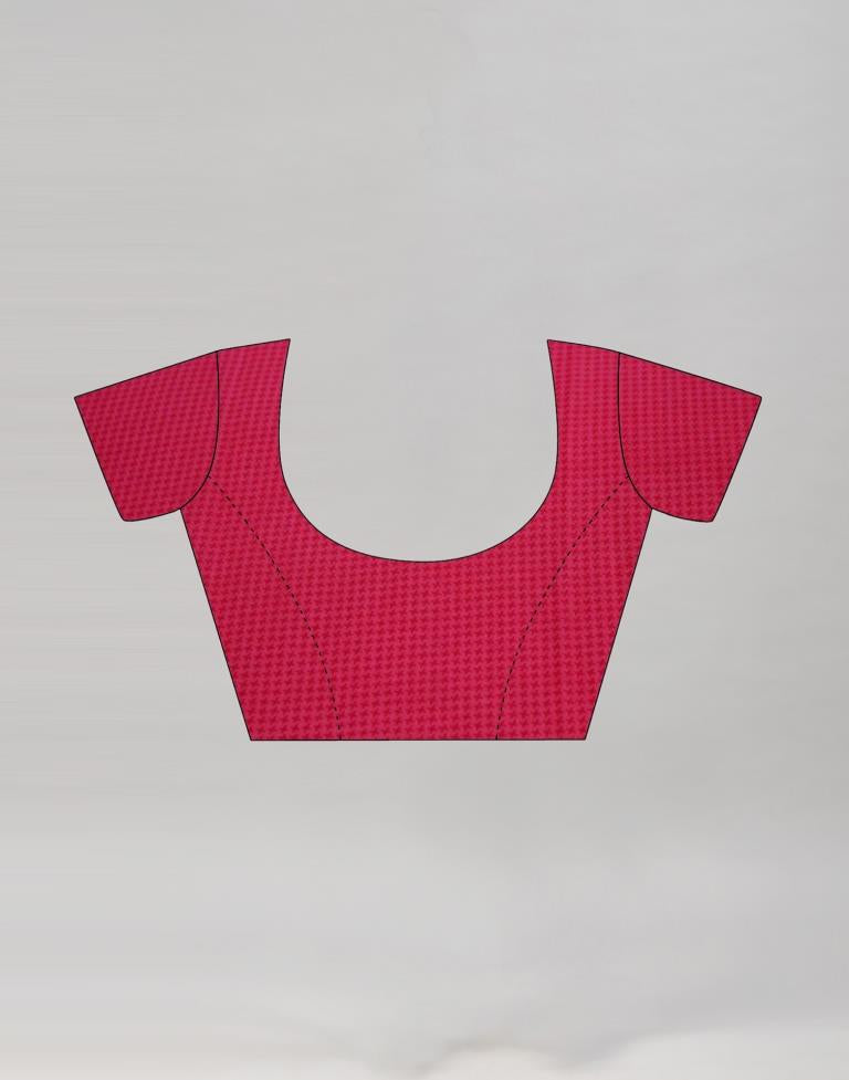 Yellow  Printed Georgette Saree