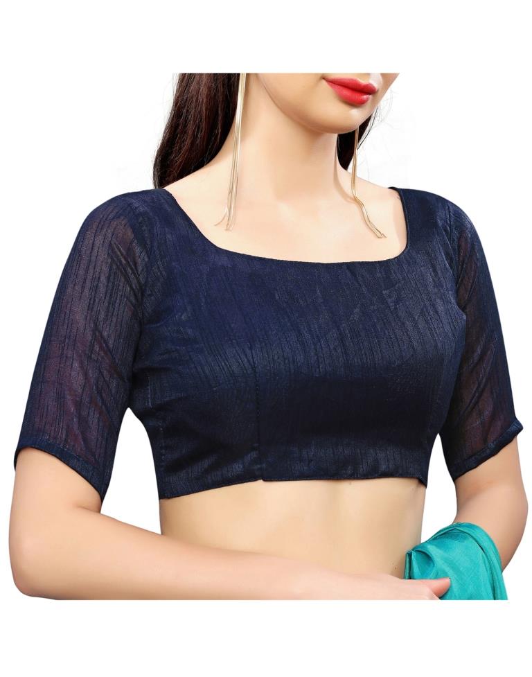 Blue Coloured Art Silk Emberoidered Partywear saree | Sudathi