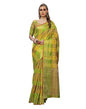 Green Coloured Poly Silk Jacquard Partywear saree | Leemboodi