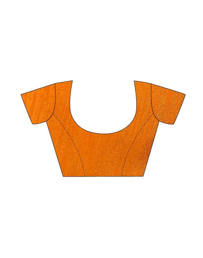 Maroon Printed Georgette Saree