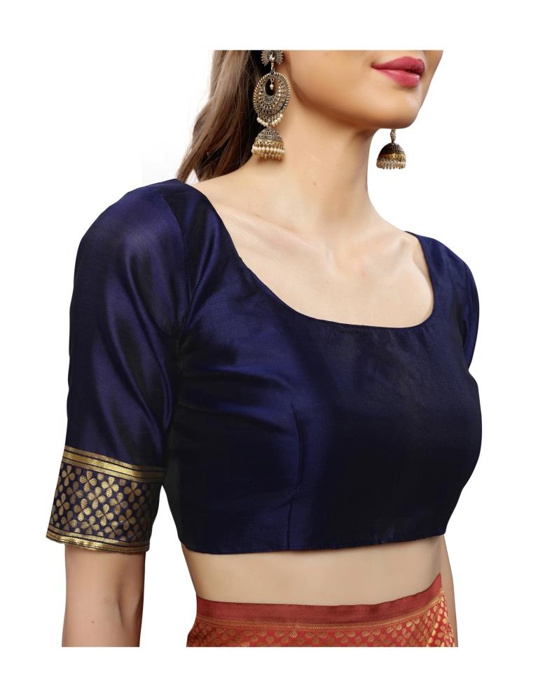 Magenta Coloured Poly Silk Banarasi Jacquard Casual saree | Sudathi