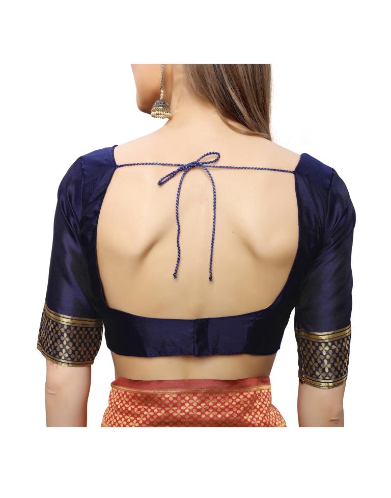 Magenta Coloured Poly Silk Banarasi Jacquard Casual saree | Sudathi