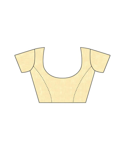 Navy Blue Banarasi Silk Saree