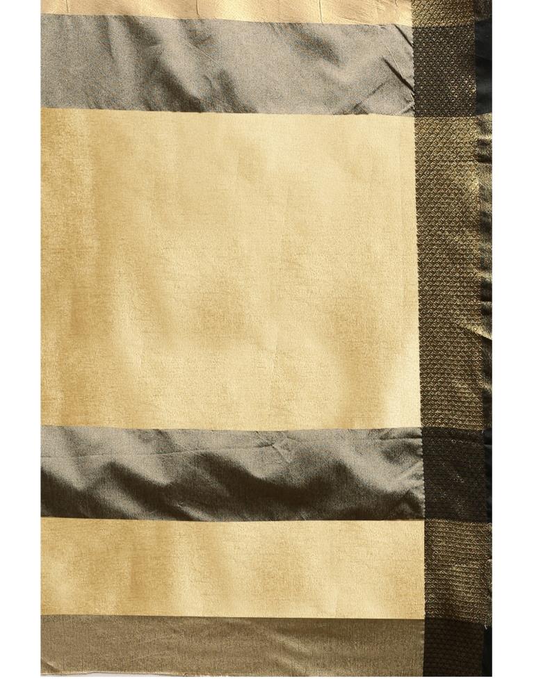 Grey Coloured Jacquard Silk Saree | Sudathi