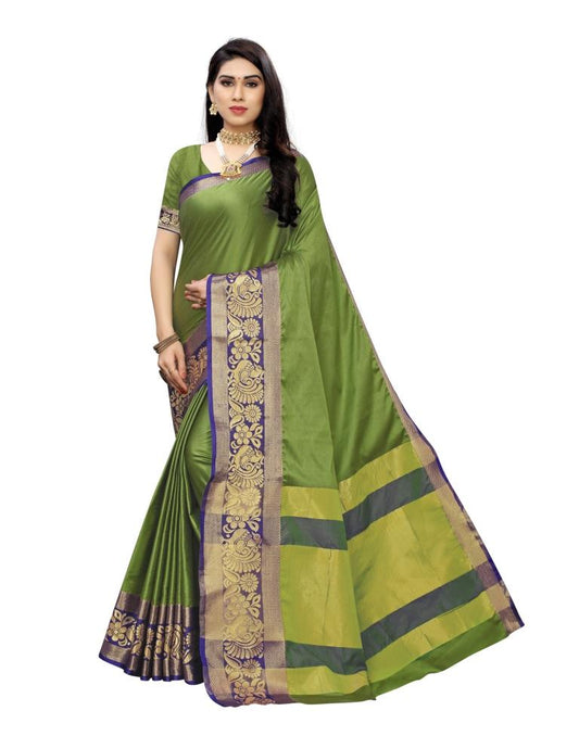 Green Silk Saree | Sudathi