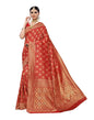 Red Banarasi Silk Saree