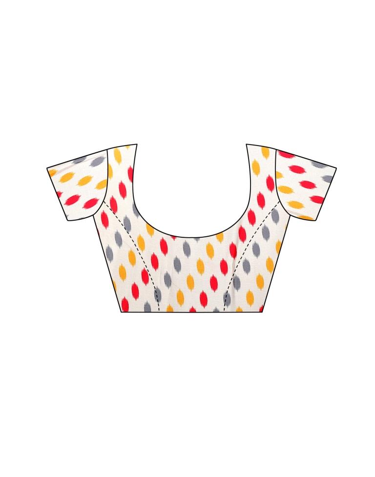 Orange Coloured Georgette Digital Printed Casual saree | Leemboodi