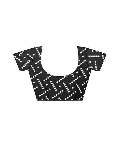 Cream Coloured Georgette Digital Printed Casual saree | Leemboodi