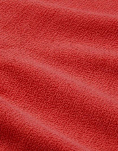 Creative Red Coloured Knitted Lycra Tops | Sudathi