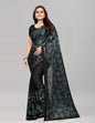 Black Printed Saree | Leemboodi