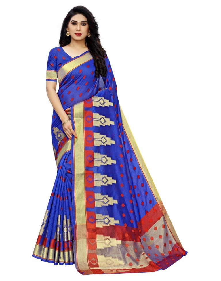 Blue Silk Saree | Sudathi