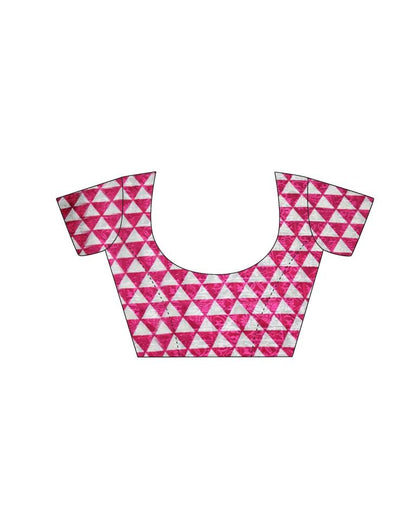 White Coloured Silk Crepe Embellished Partywear saree | Leemboodi