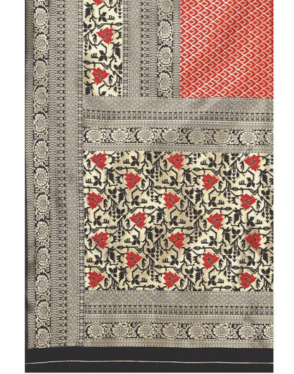 Red Banarasi Silk Saree