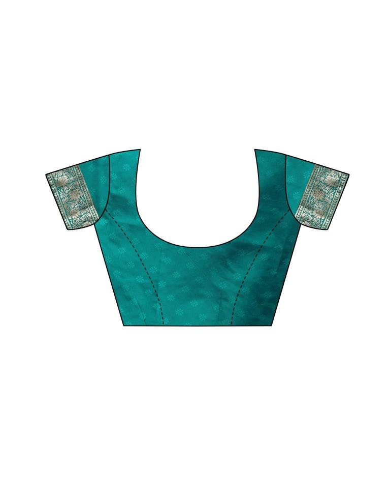 Brown Coloured Jacquard Silk Saree | Sudathi