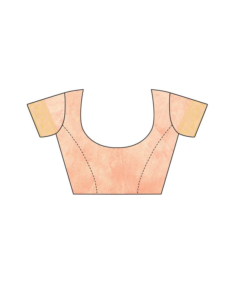 Sky Blue Coloured Poly Silk Digital Printed Jacquard Partywear saree | Leemboodi