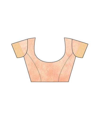 Sky Blue Coloured Poly Silk Digital Printed Jacquard Partywear saree | Leemboodi