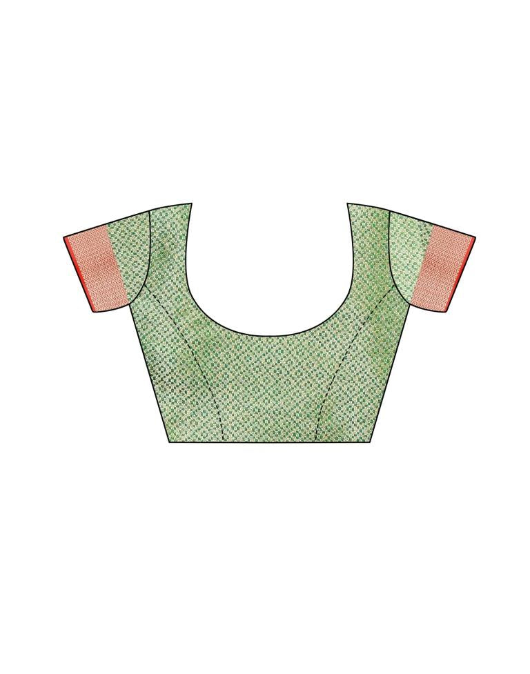 Pink Coloured Poly Silk Jacquard Partywear saree | Leemboodi