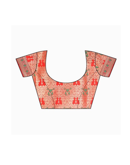 Grey Coloured Poly Silk Jacquard Partywear saree | Leemboodi