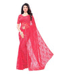 Pink Coloured Embellished Russel Net Saree | Leemboodi