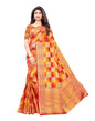 Orange Silk Saree | Leemboodi