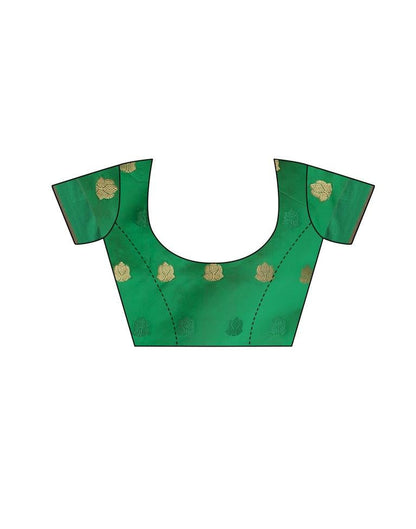 Red Coloured Poly Silk Jacquard Partywear saree | Leemboodi