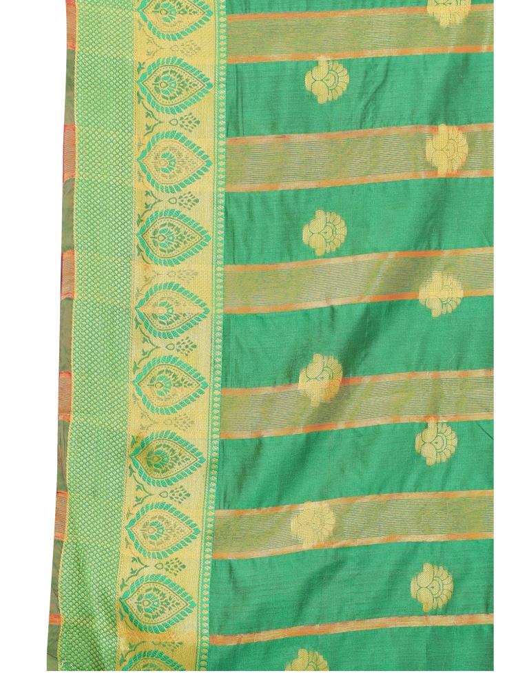 Pink Banarasi Silk Saree