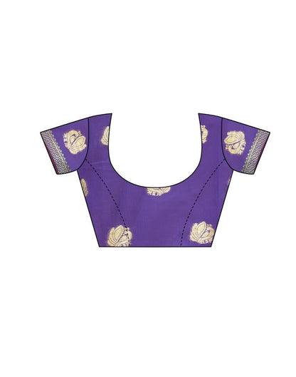 Red Coloured Poly Silk Jacquard Partywear saree | Sudathi