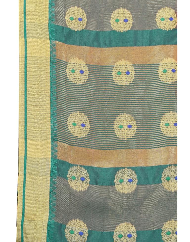 Dark Pink Coloured Poly Silk Jacquard Partywear saree | Sudathi