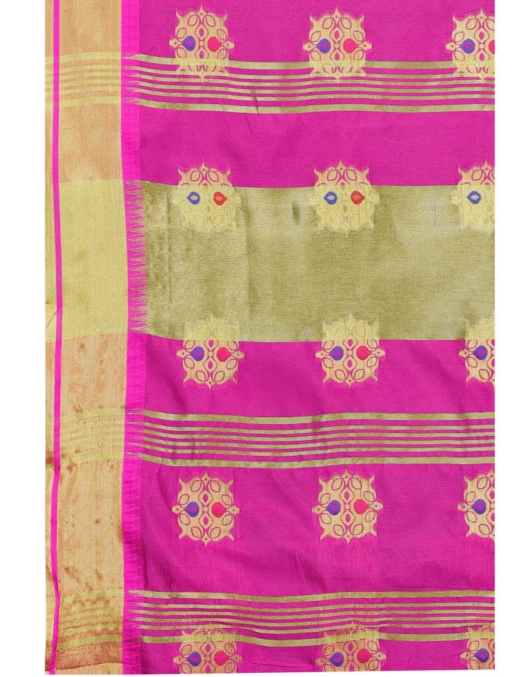 Navy Blue Coloured Poly Silk Jacquard Partywear saree | Sudathi
