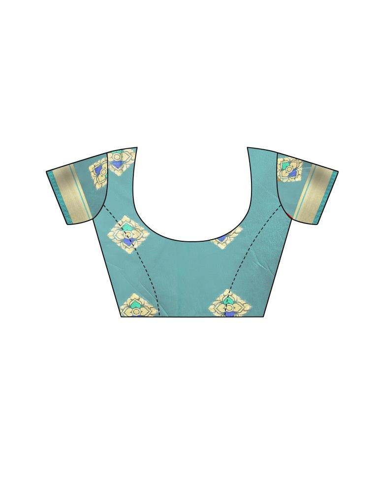 Red Coloured Poly Silk Jacquard Partywear saree | Sudathi