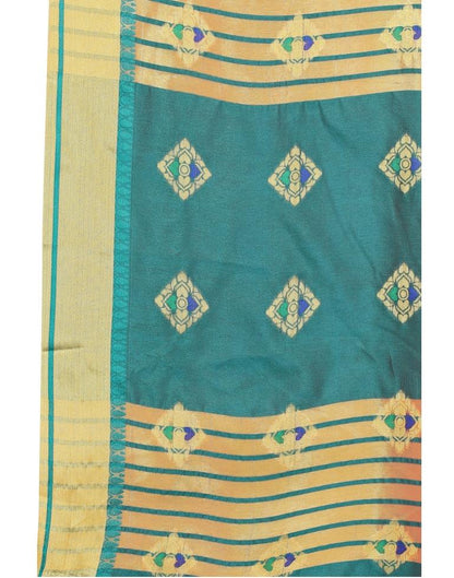 Red Coloured Poly Silk Jacquard Partywear saree | Sudathi