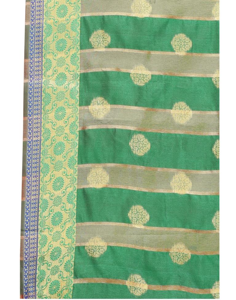 Red Coloured Poly Silk Jacquard Partywear saree | Sudathi