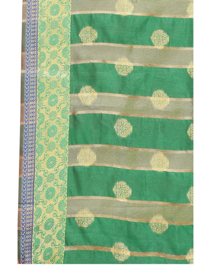 Red Coloured Poly Silk Jacquard Partywear saree | Sudathi