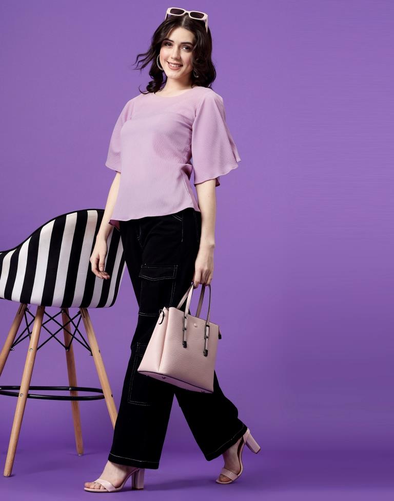 Light Pink Plain Top