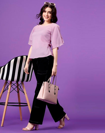 Light Pink Plain Top