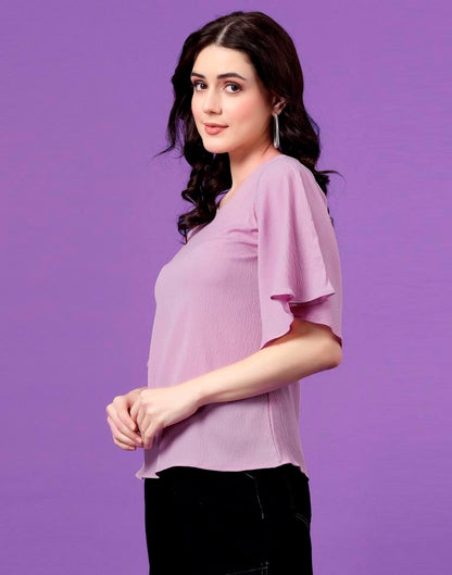 Light Pink Plain Top
