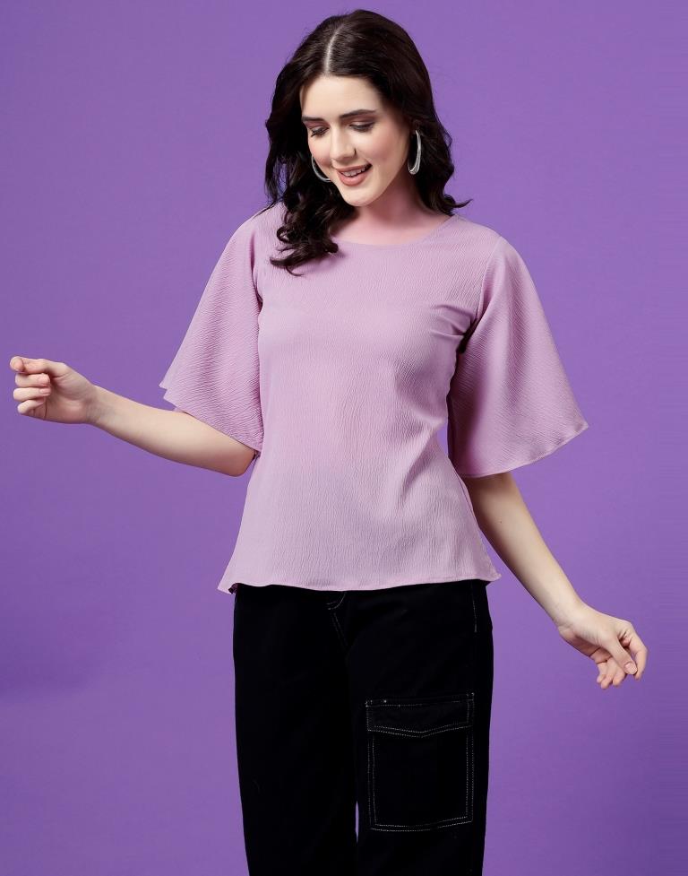 Light Pink Plain Top
