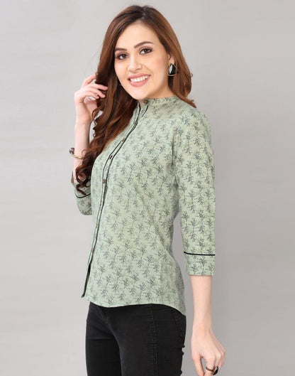 Mint Green Shirt | Sudathi