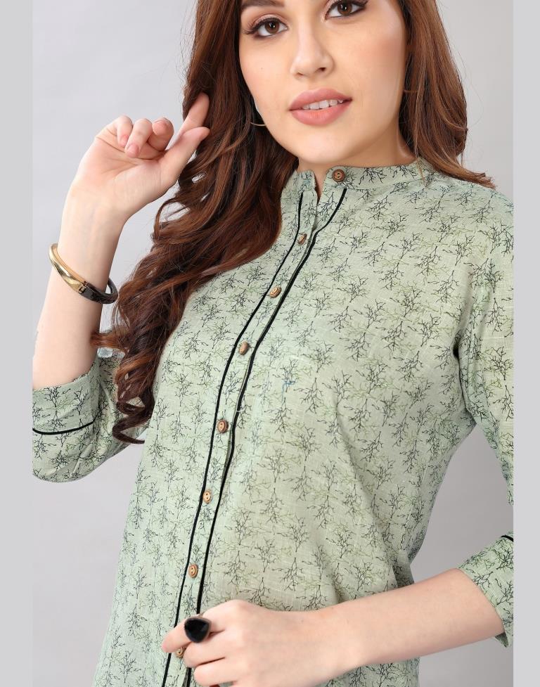 Mint Green Shirt | Sudathi