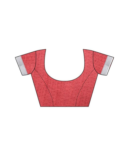 Sky Blue Coloured Linen Digital Printed Casual saree | Sudathi