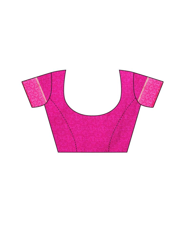 Brown Coloured Cotton Blend Printed Casual saree | Leemboodi