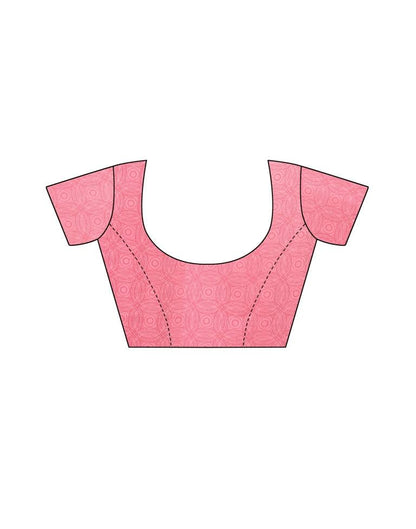 Black Coloured Cotton Blend Printed Casual saree | Leemboodi